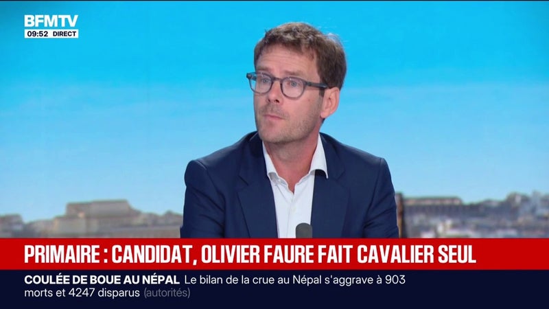 Présidentielle: "Si vous allez voter pour Jean-Luc Mélenchon, mécaniquement au second tour, c'est Marine Le Pen que vous favorisez", estime Nicolas Mayer-Rossignol, maire PS de Rouen