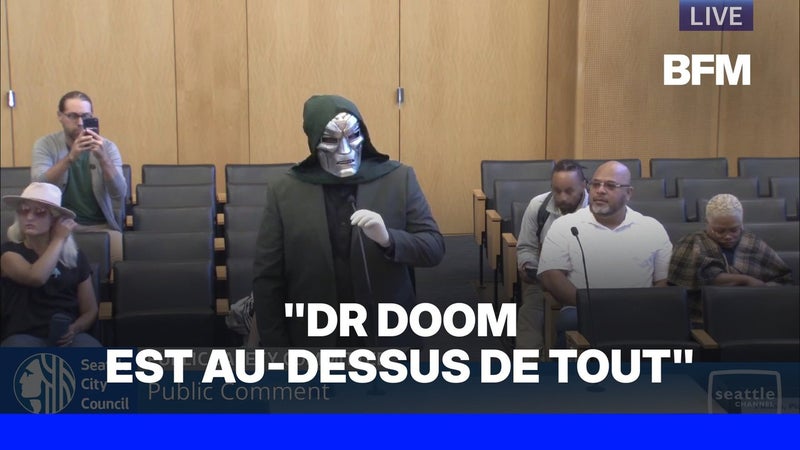 États-Unis: à Seattle, Dr Doom remercie la ville pour toutes les caméras de surveillance