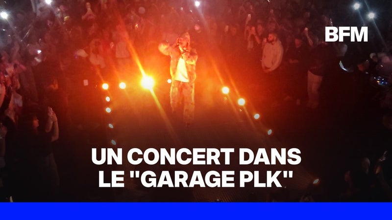 Après deux Stade de France complets, le rappeur PLK donne un concert privé pour 500 fans