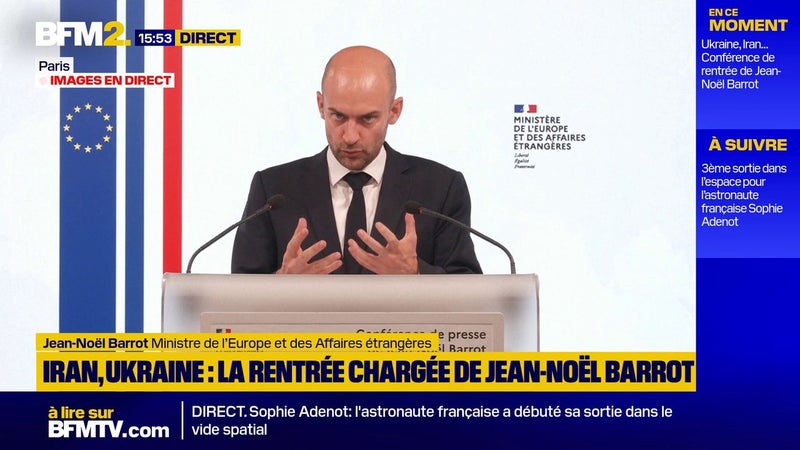 Budget 2027: "Un pays qui ne parvient pas à se doter d'un budget est un pays qui s'affaiblit", déclare Jean-Noël Barrot