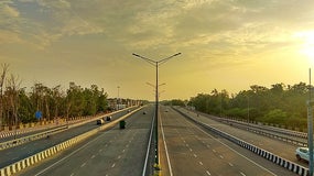 L'autoroute Delhi-Meerut, en Inde (image d'illustration)