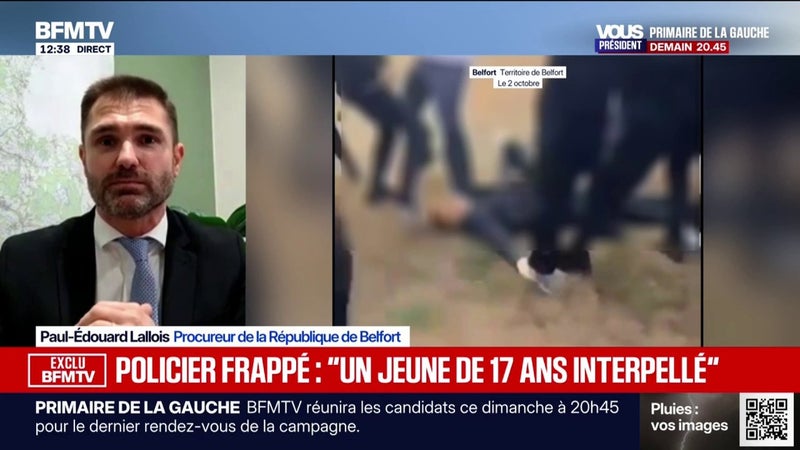Policier agressé à Belfort: "Les agresseurs, pour plusieurs d'entre eux, sont formellement identifiés", annonce le procureur de la République à BFMTV