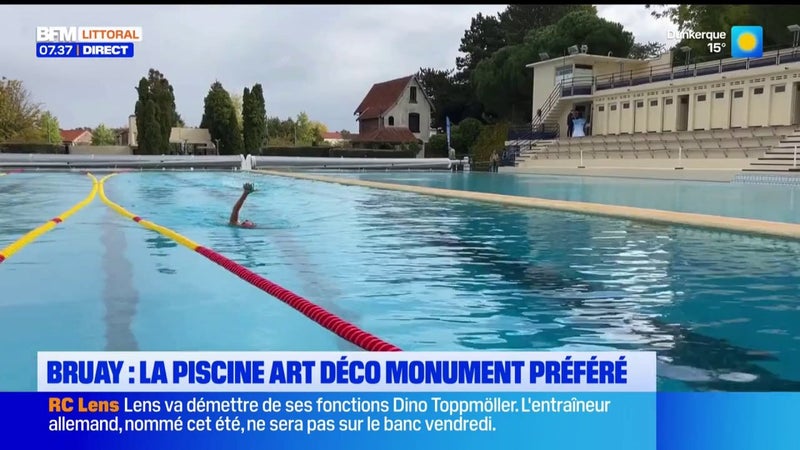 A Bruay-la-Buissière, la piscine nommée monument préféré des français ouverte jusqu'au 30 décembre