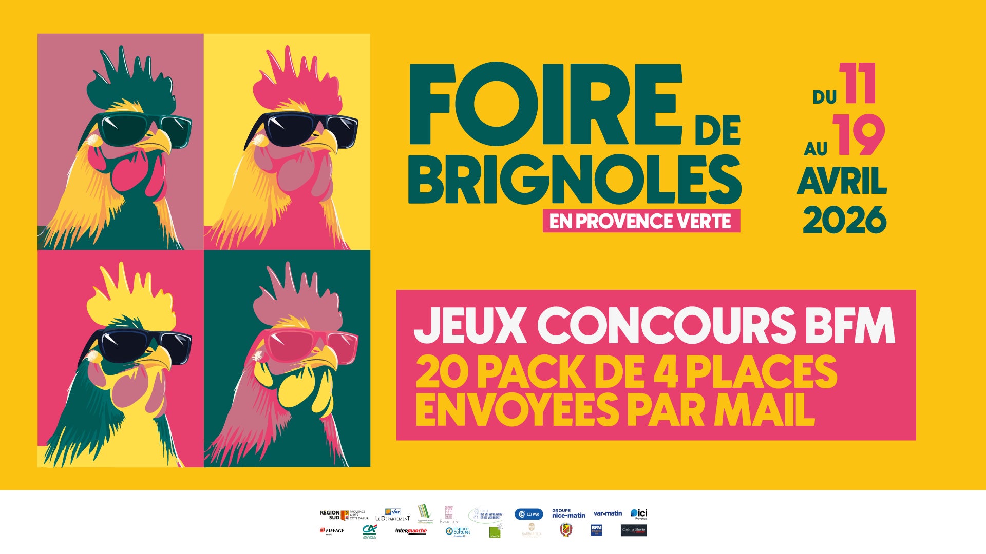 À GAGNER VOTRE PACK FAMILLE POUR LA FOIRE DE BRIGNOLES