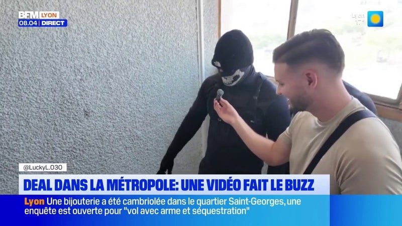 Un youtubeur allemand filme les dealers dans la métropole de Lyon, la vidéo fait le buzz