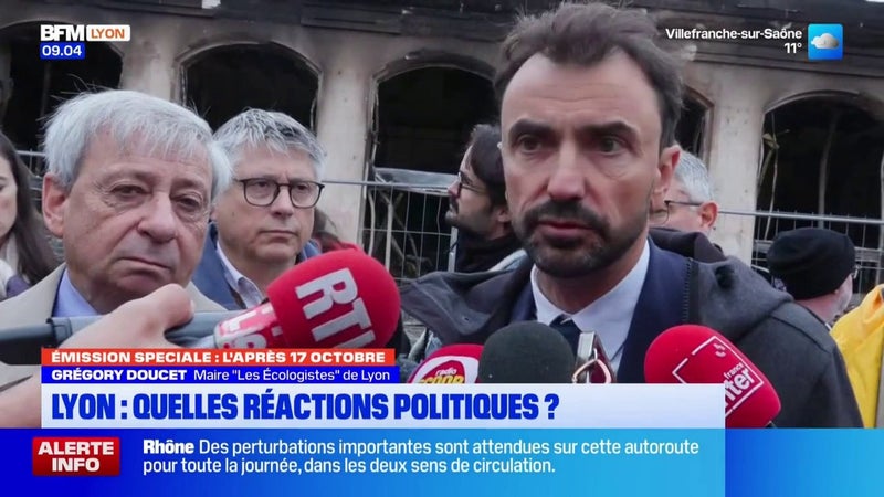 17 octobre : les politiques lyonnais réagissent après les actes de violence