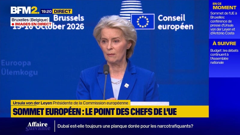 Ursula Von der Leyen confirme le trou de 70 milliards de l'Ukraine en 2027, auquel l'UE doit "pallier"