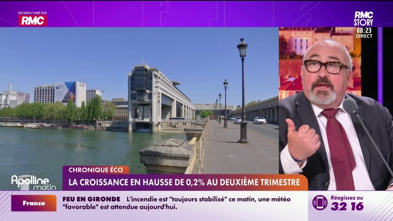 Lechypre d'affaires - La croissance en hausse de 0,2% au deuxième trimestre