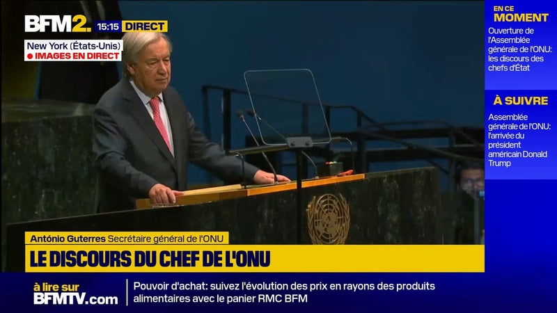 Le chef de l'ONU évoque "le spectre d'un nettoyage ethnique" en Cisjordanie occupée