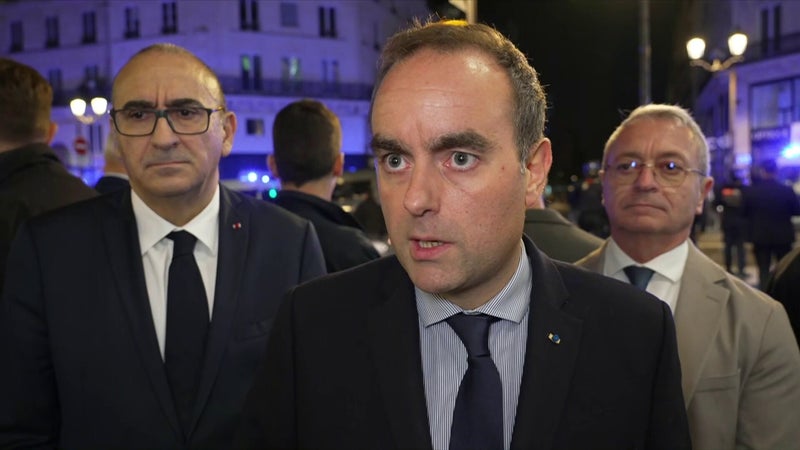 Manifestations du 17 octobre: Sébastien Lecornu annonce "1.200 interpellations" et pointe "des degrés de violence inacceptables"
