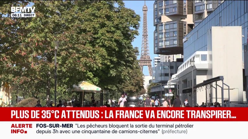 Plus de 35°C: de fortes chaleurs encore attendues en France ce mardi