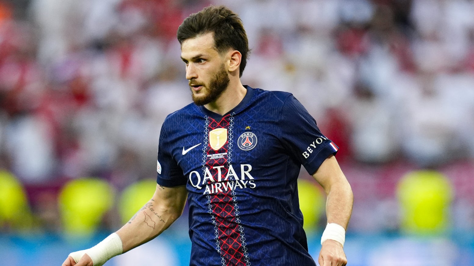 Khvicha Kvaratskhelia avec le PSG, le 30 mai 2026