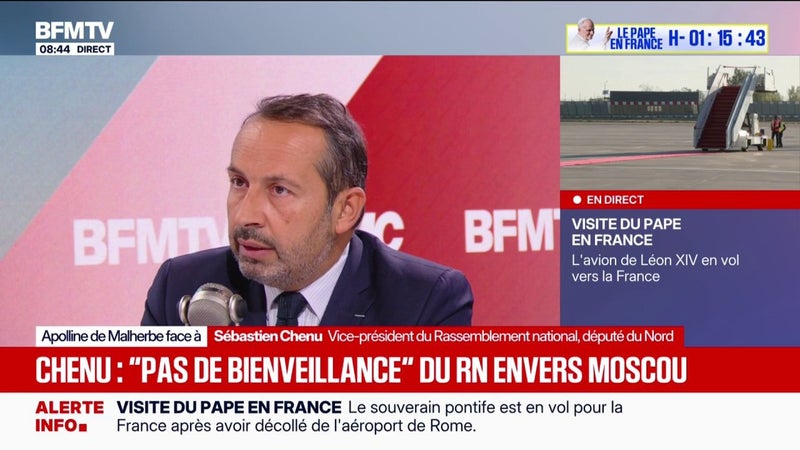 Guerre en Ukraine: "On veut créer les conditions d'une négociation qui amène la paix au bénéfice de l'Ukraine", affirme Sébastien Chenu (RN)