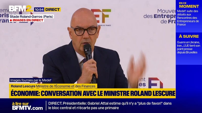 Budget 2027: "Il ne s'agit en aucun cas de baisser les retraites", assure le ministre Roland Lescure
