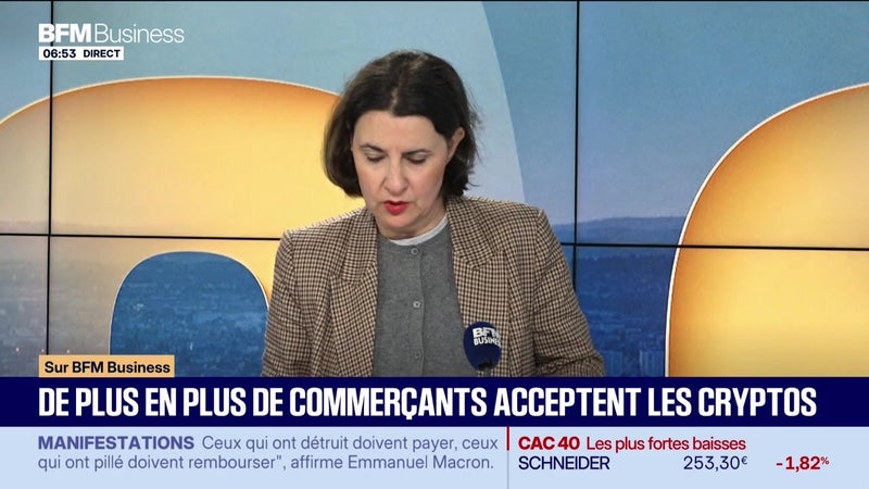 BFM Crypto, la chronique : De plus en plus de commerçants acceptent les cryptos - 19/10