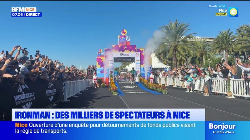 Championnats du monde d’Ironman 70.3 : des milliers de spectateurs à Nice ce week-end