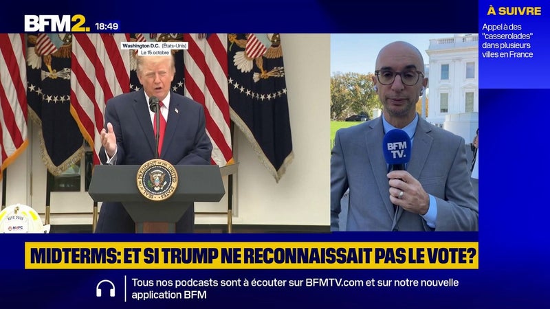 Midterms: Donald Trump pourrait-il mener à bien sa politique avec un Congrès démocrate?
