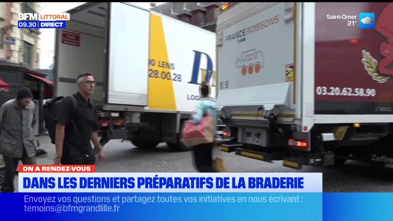 J-1 avant la braderie de Lille : les derniers préparatifs pour les restaurateurs