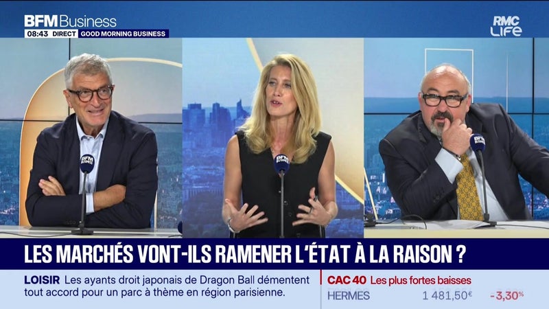 Emmanuel Lechypre face à Marc Fiorentino : Les marchés vont-ils ramener l'État à la raison ? - 04/09