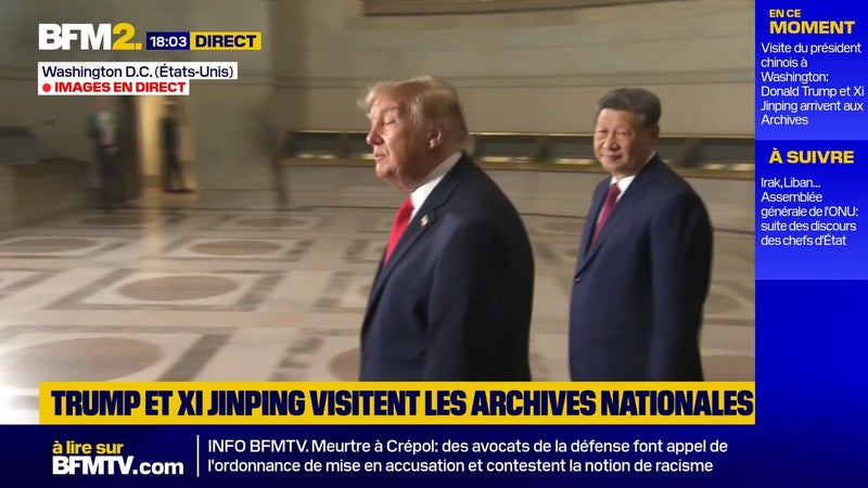Donald Trump affirme qu'il a discuté de l'Iran avec Xi Jinping