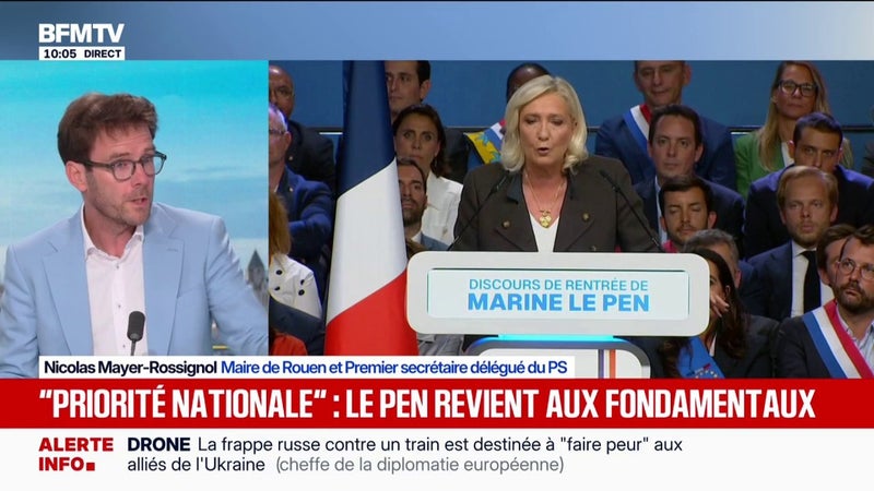 Logement social: Nicolas Mayer-Rossignol (PS) fustige la "priorité nationale" du RN qui "ne résout strictement rien"