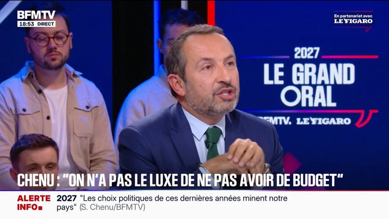 "Nous tendons la main aux Français de gauche", déclare Sébastien Chenu, président du groupe RN à l'Assemblée nationale