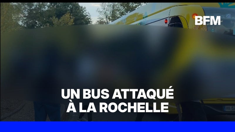 À La Rochelle, un bus de ville de la société Yélo a été attaqué, ce matin, par un groupe de jeunes