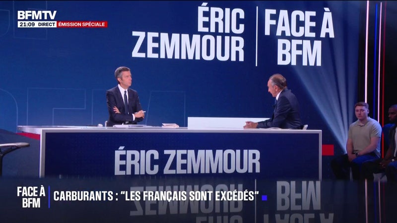 Crise sociale: Éric Zemmour, président de Reconquête, estime que “les Français sont excédés légitimement”