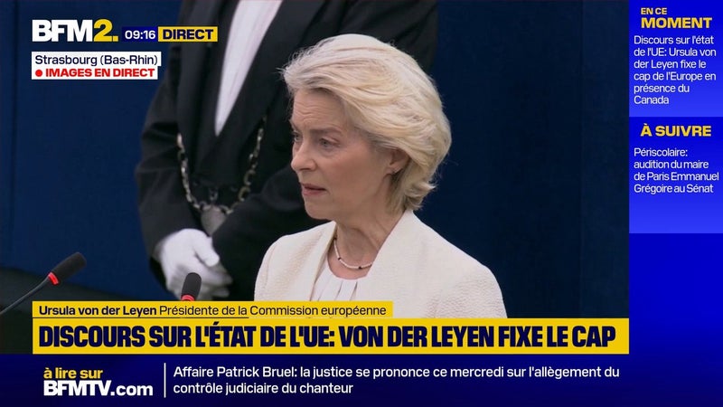 "Ils méprisent nos valeurs": Ursula von der Leyen appelle à "lutter" contre les anti-européens