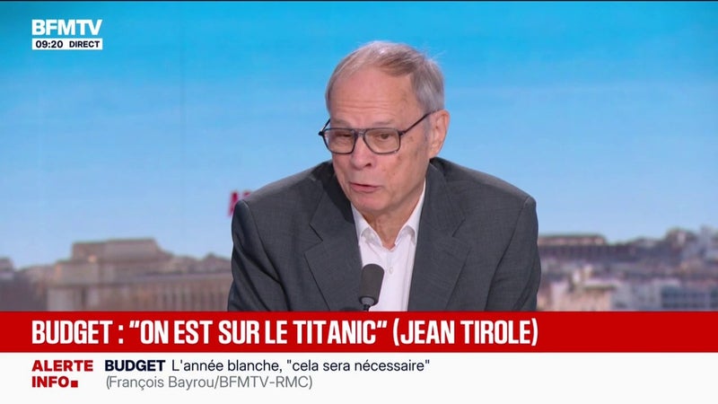 Proposition de LFI d'annuler la dette publique: "une proposition fantaisiste", estime Jean Tirole, prix Nobel d'économie