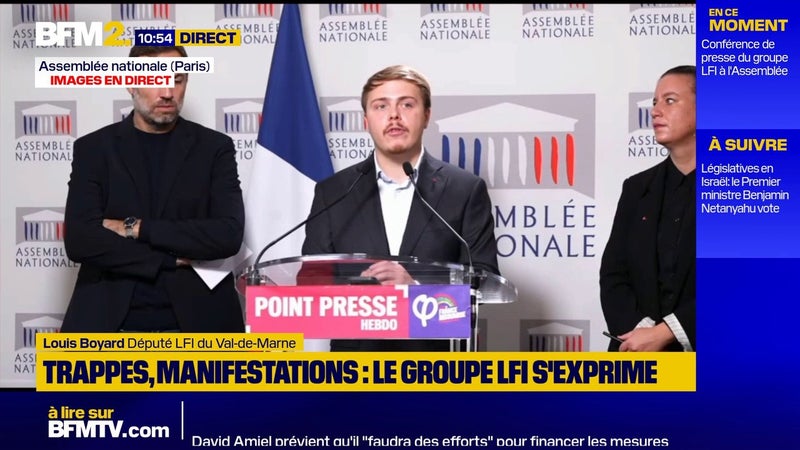 Crise dans l'éducation: le député LFI Louis Boyard demande un vote sur Parcoursup à l'issue du débat à l'Assemblée