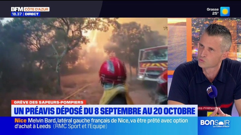 Grève des sapeurs-pompiers.