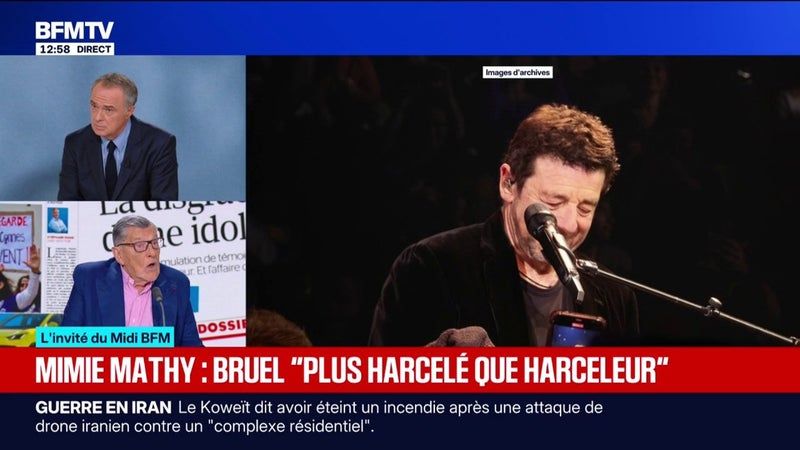 Patrick Bruel: "Je ne pense pas que sa carrière est terminée [...] mais ça va être compliqué", concède Jean-Claude Camus
