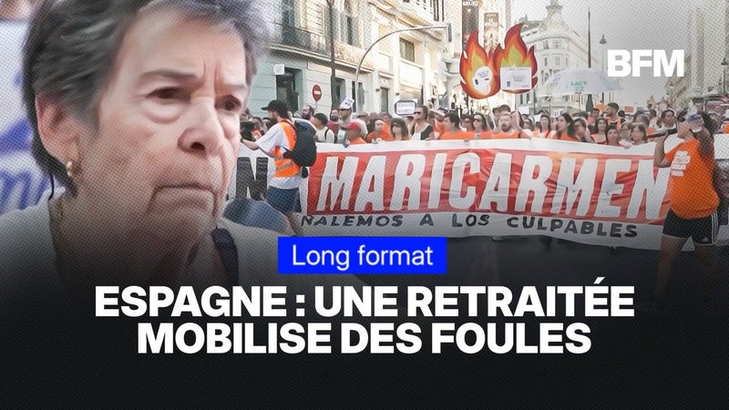 Comment Maricarmen, une retraitée expulsée de chez elle, a embrasé l'Espagne