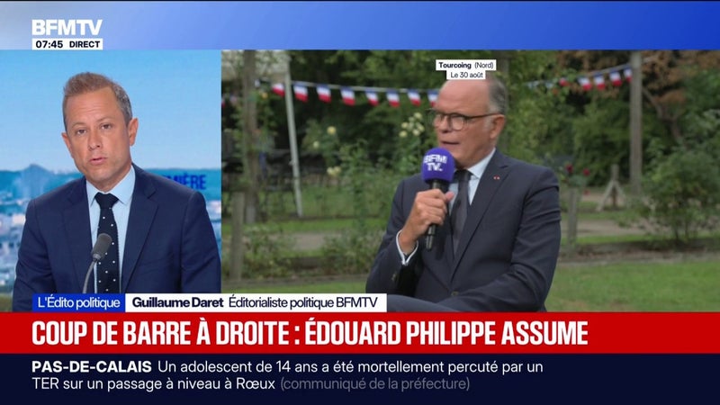L'ÉDITO POLITIQUE DE GUILLAUME DARET - Double peine, indemnités chômage... Édouard Philippe assume un coup de barre à droite