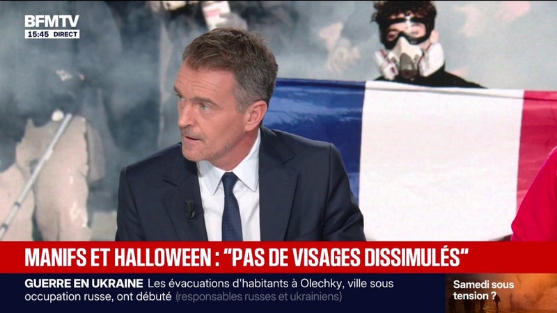 Manifestation du 31 octobre: "Demain, Paris c'est la ville éteinte", le président de l'UMIH d'Île-de-France s'inquiète des pertes d'exploitations pour les commerçants