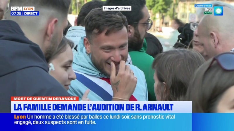 Mort de Quentin Deranque : la famille demande l'audition de R. Arnault