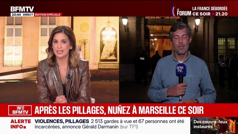 INFO BFMTV. Le ministre de l'Intérieur Laurent Nuñez en déplacement ce soir à Marseille
