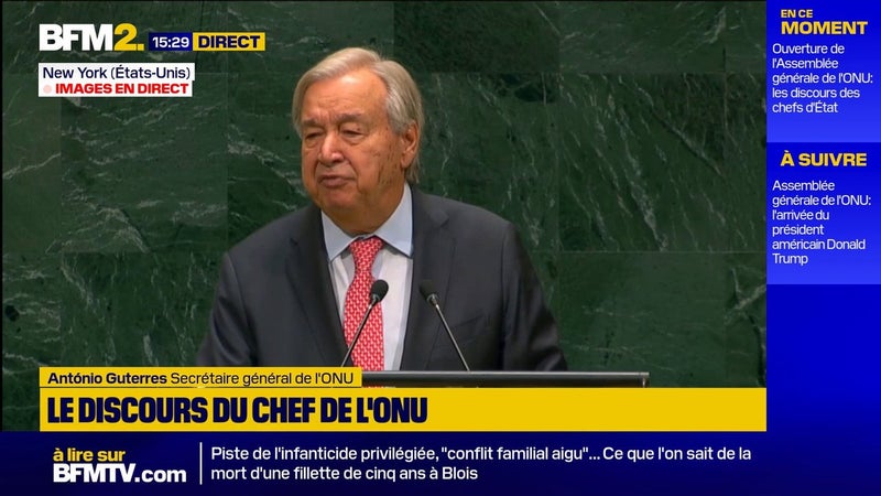 "Il ne faut pas sous-estimer ce danger": le chef de l'ONU appelle les États-Unis et la Chine à coopérer sur l'IA
