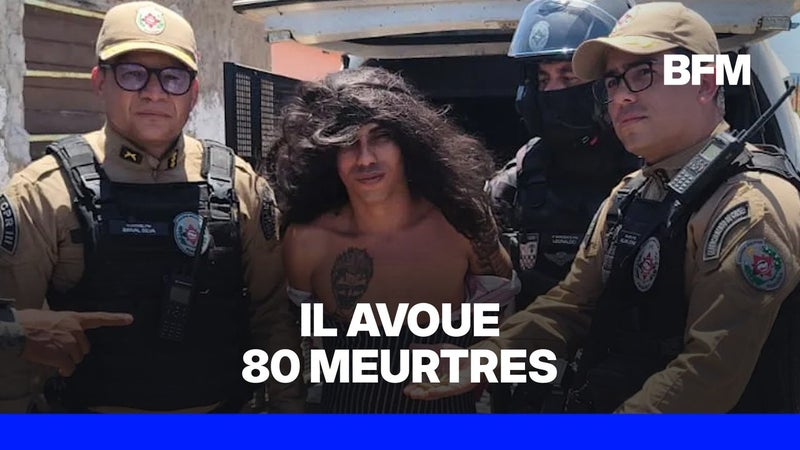 Brésil: un tueur en série se fait arrêter déguisé en femme et avoue 80 meurtres