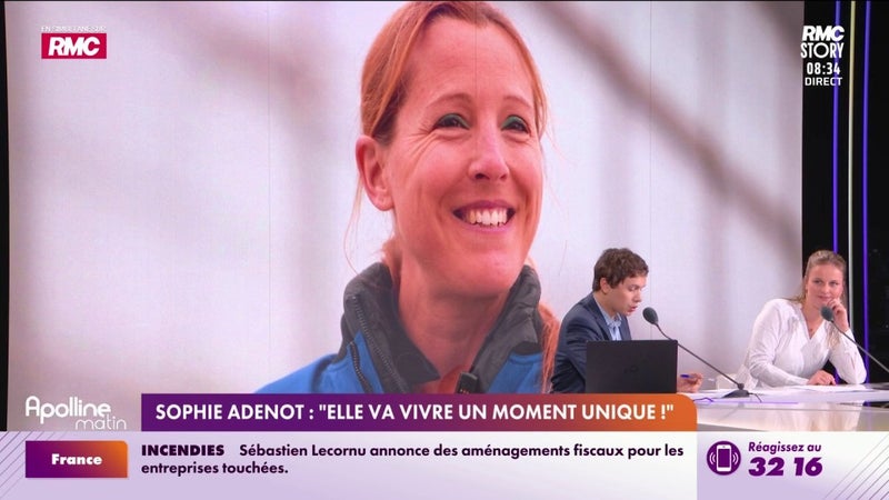 Sophie Adenot : "Elle va vivre un moment unique !"