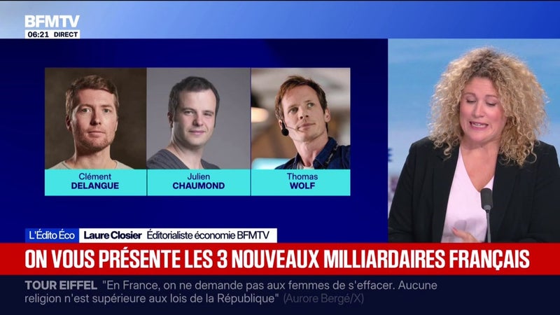 L'ÉDITO ÉCO - La France va compter trois nouveaux milliardaires, qui ont fait fortune grâce à l'IA