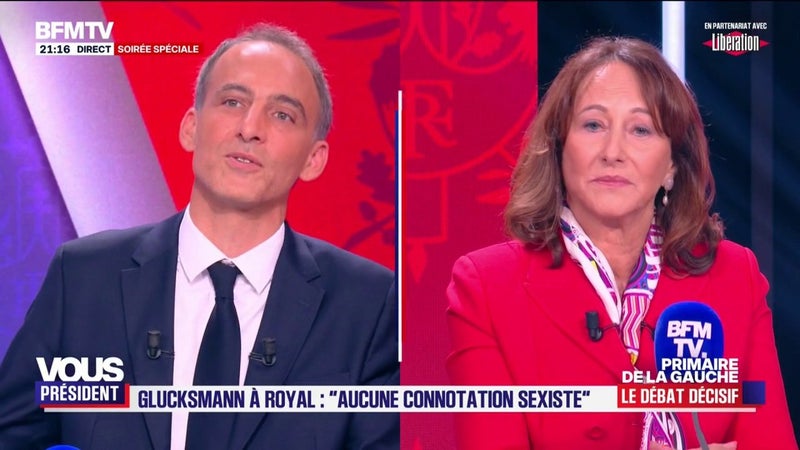 Raphaël Glucksmann à Ségolène Royal: "Je suis vraiment désolé si ces propos ont été perçus comme étant sexistes"