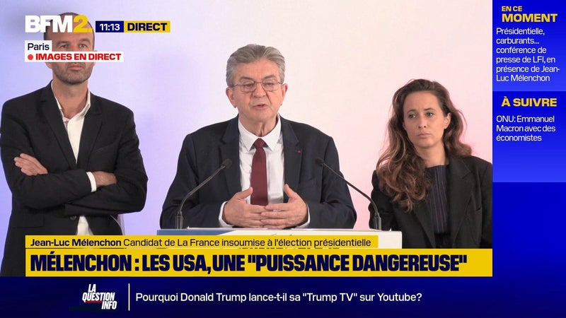 Prix des carburants: "Le gouvernement est dépassé par la situation", dénonce Jean-Luc Mélenchon