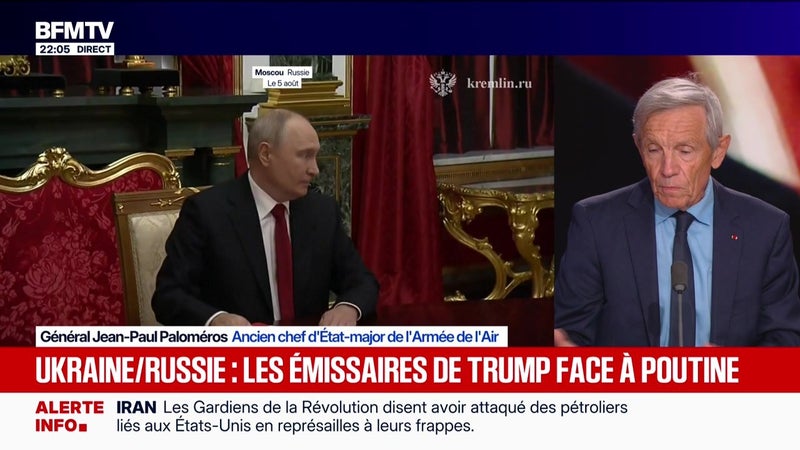 Ukraine/Russie : les émissaires de Trump face à Poutine - 05/09