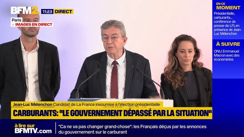 Situation sociale en France: "La Cocotte-Minute bout très, très fort", estime Jean-Luc Mélenchon