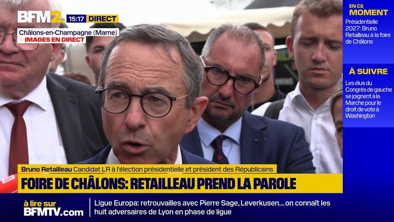 Bruno Retailleau: "Jean-Luc Mélenchon veut détruire les institutions de la République"