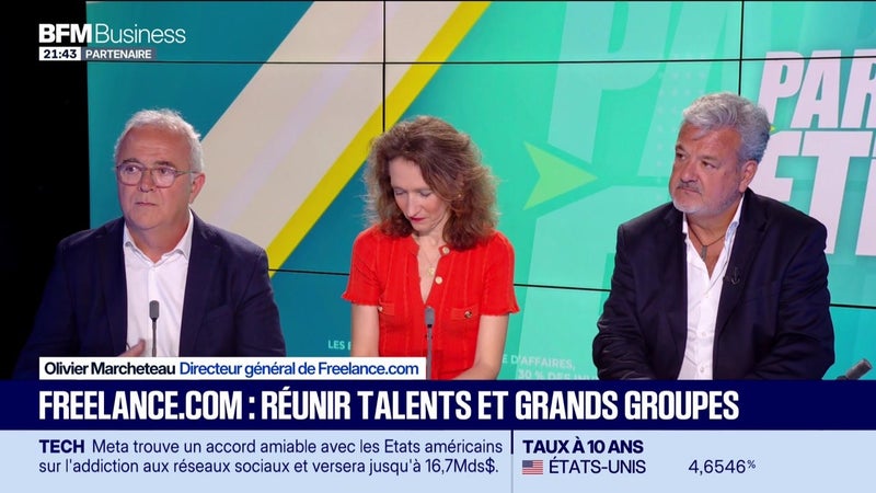 Pari ETI : Patrice Bégay reçoit Jean-François Baus (GPS), Anne-Sophie Grouchka (KEREIS), Bertrand Laurioz (Dékuple), Pascal Coste (Pascal Coste Coiffure) et Olivier Marcheteau (Freelance.com) - 26/08