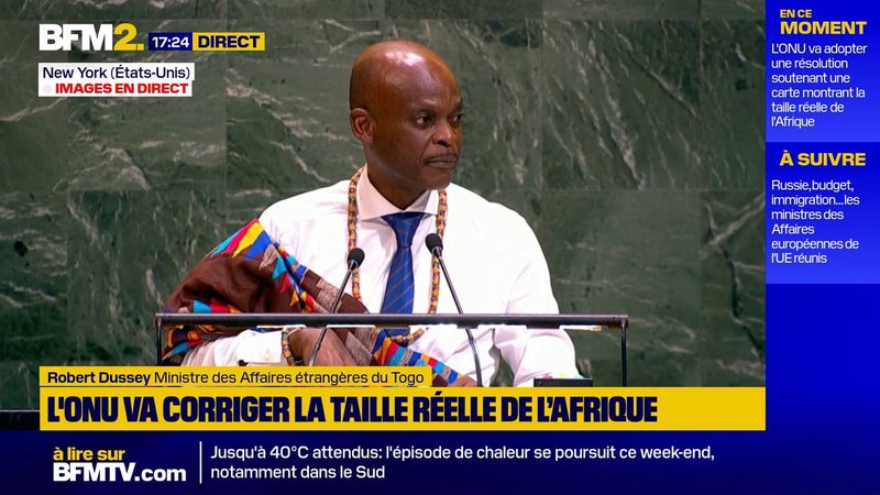 "Chaque peuple mérite d'être vu à sa juste place": l'Afrique demande une nouvelle carte du monde