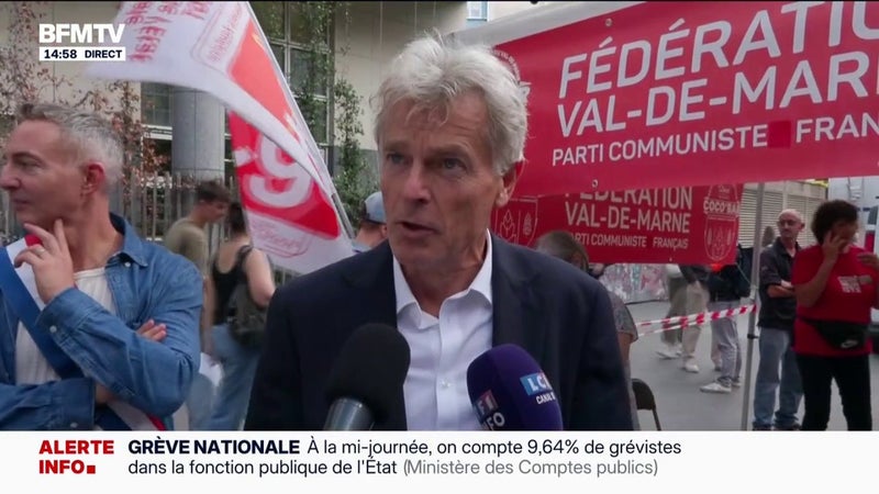 Mobilisation: "Redonner du pouvoir d'achat tout de suite", réclame Fabien Roussel, candidat PCF à l'élection présidentielle